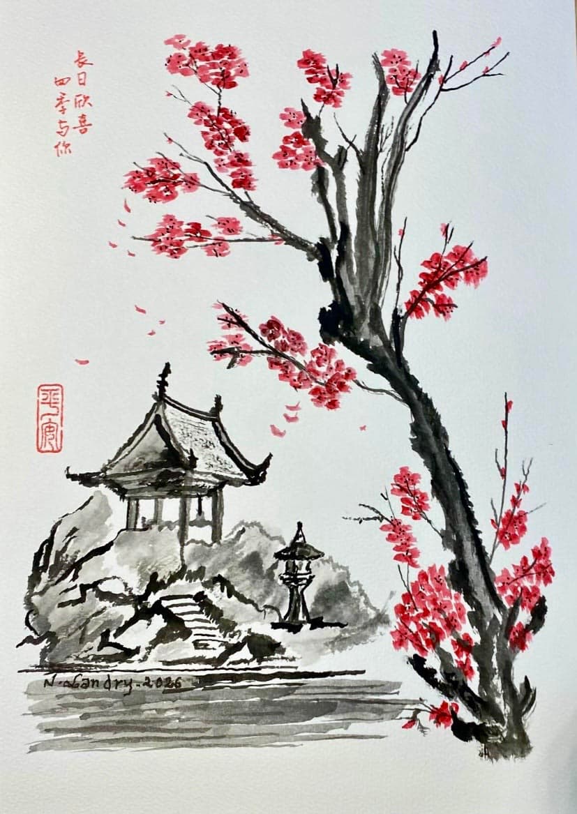 山亭樱花